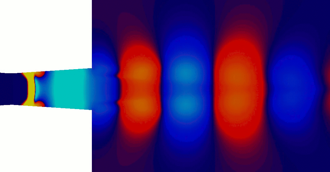 separated nozzle flow